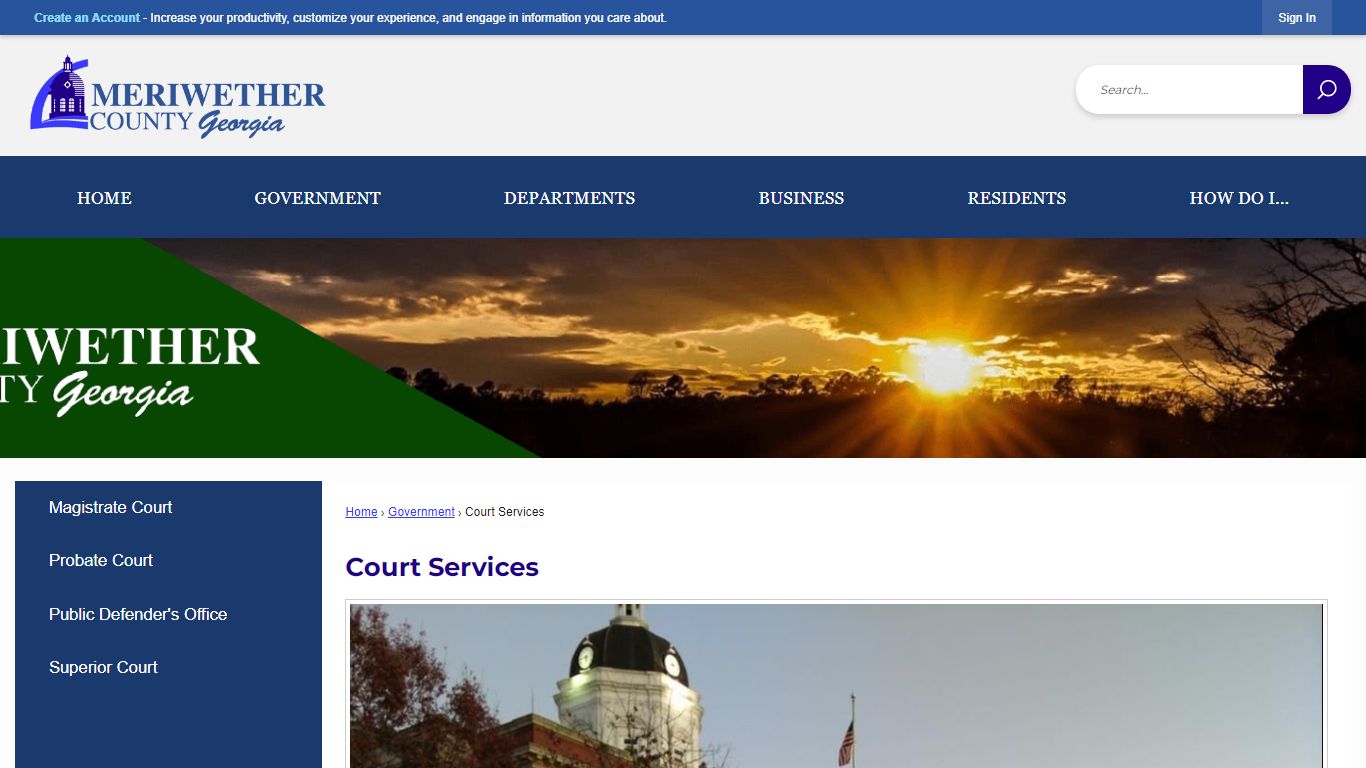 Court Services | Meriwether County, GA